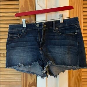 PAIGE Dark Blue Jean Shorts size 30